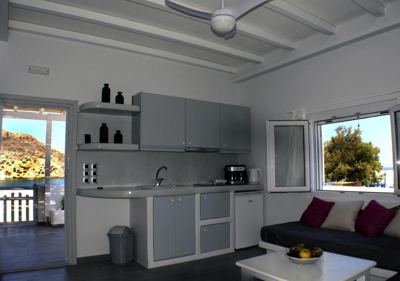 Seashell Mandrakia Sea View Vila Exterior foto