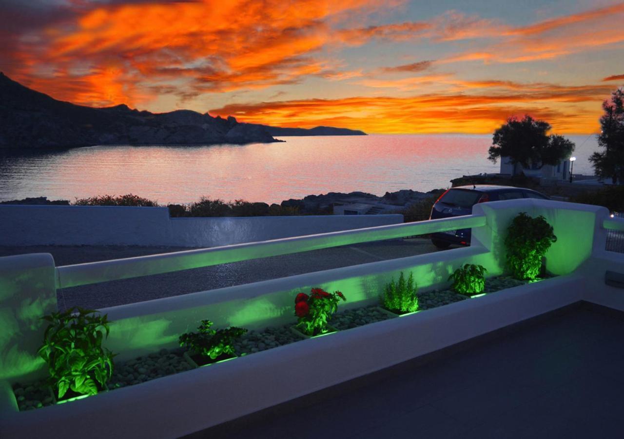 Seashell Mandrakia Sea View Vila Exterior foto