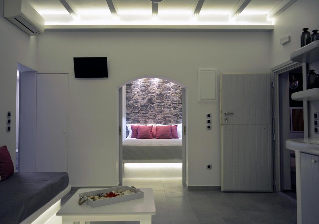 Seashell Mandrakia Sea View Vila Exterior foto