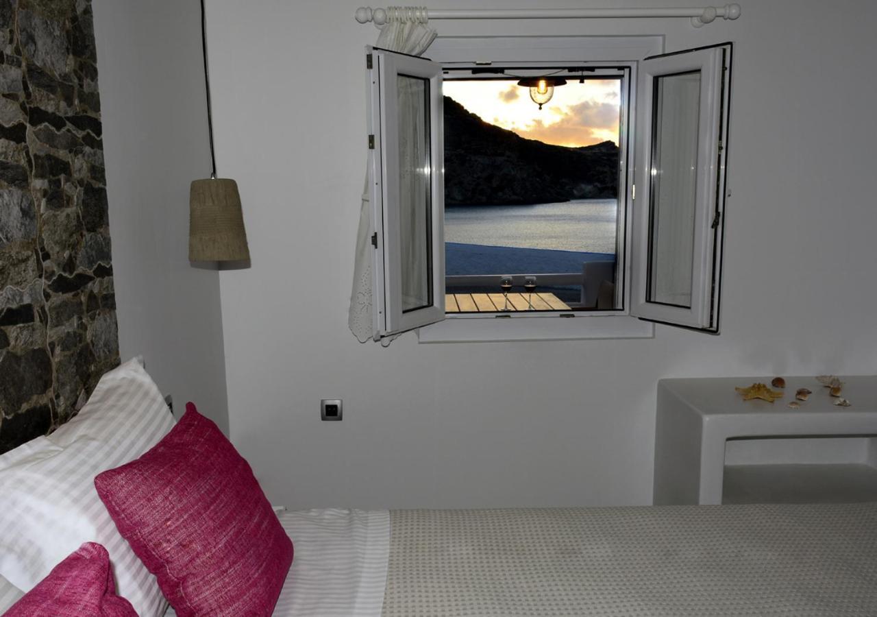 Seashell Mandrakia Sea View Vila Exterior foto