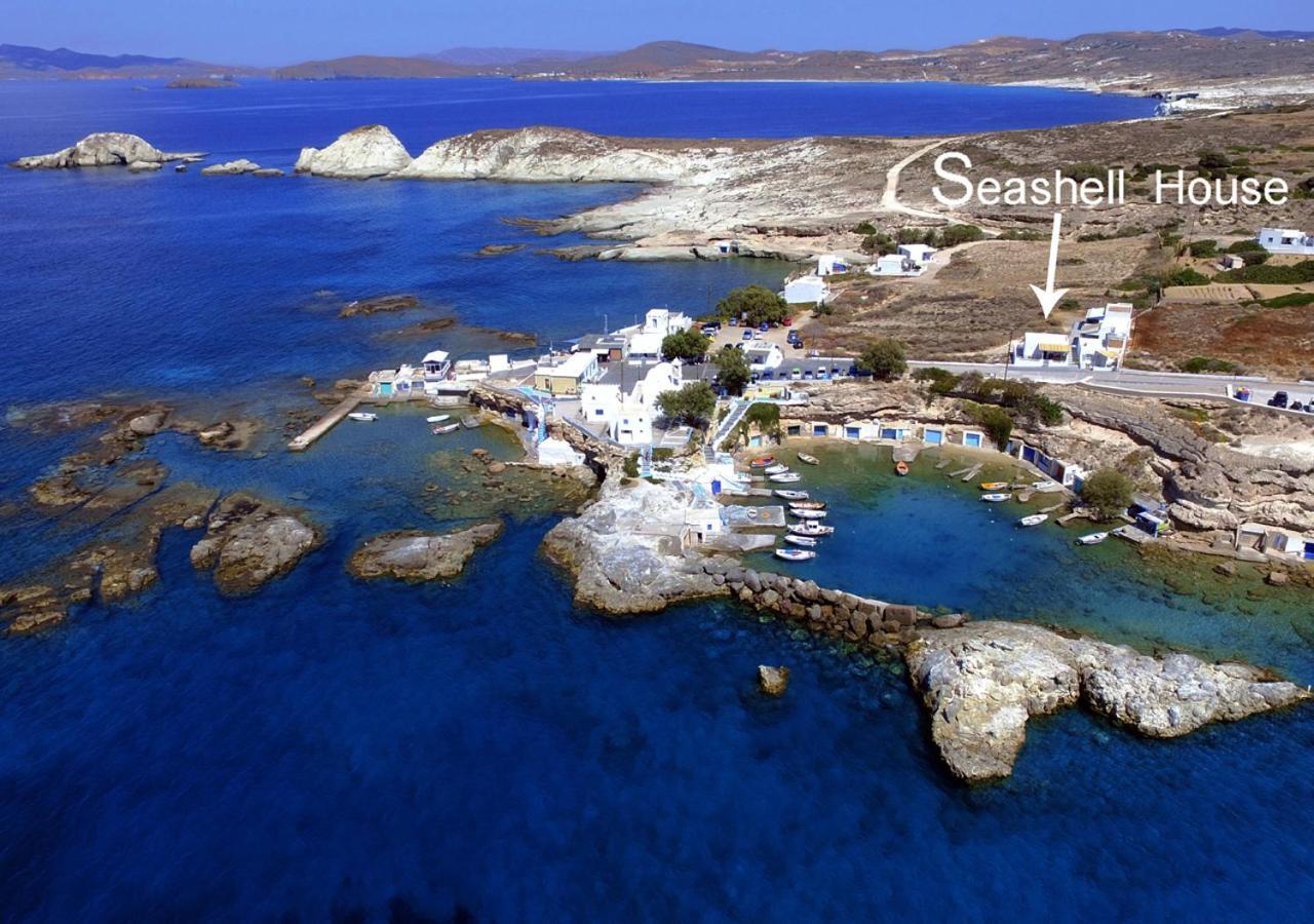 Seashell Mandrakia Sea View Vila Exterior foto