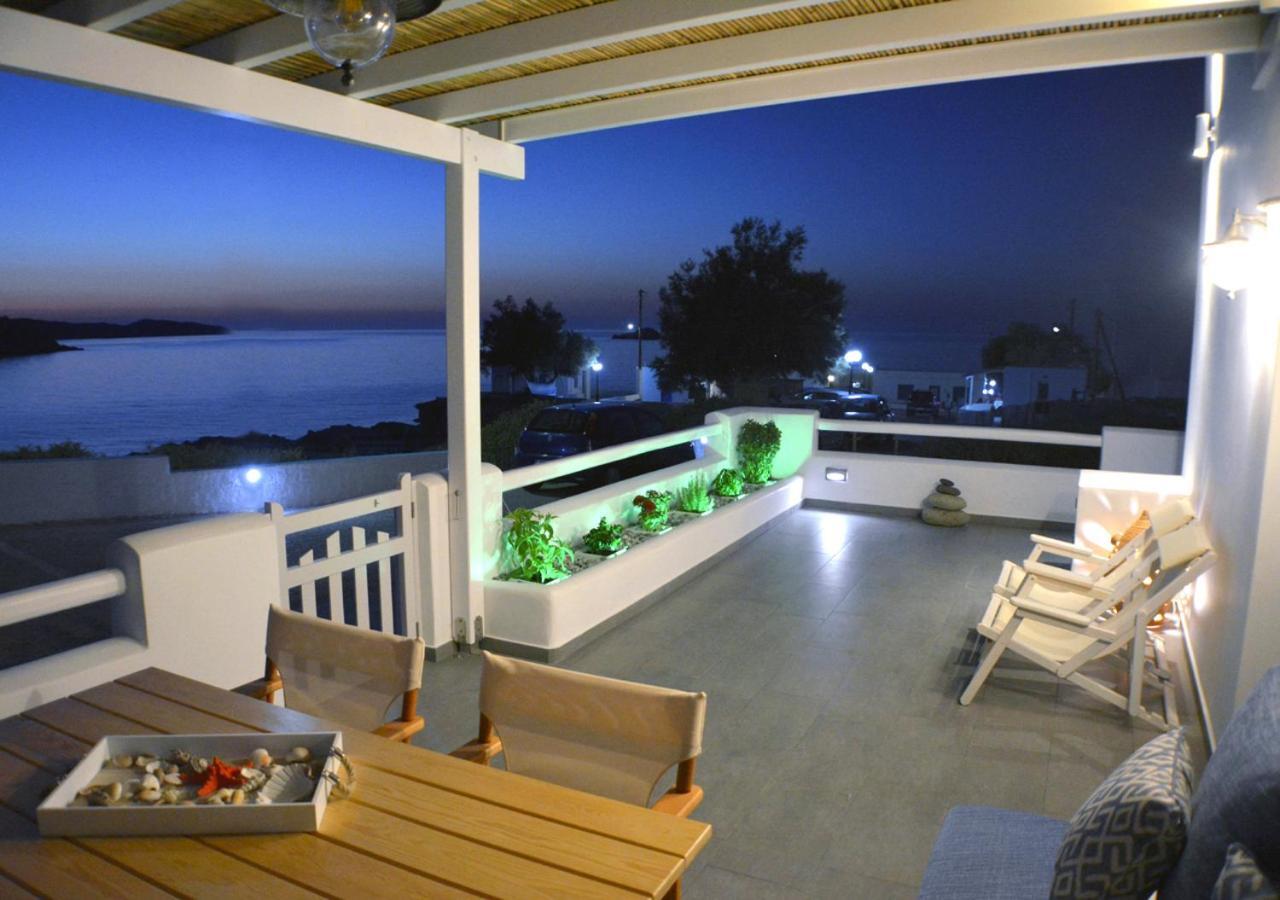 Seashell Mandrakia Sea View Vila Exterior foto